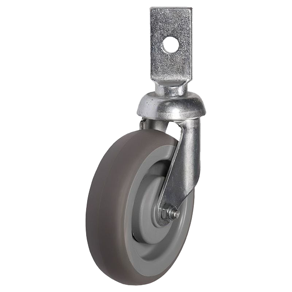 ролик на магазинную тележку с цапфой фото