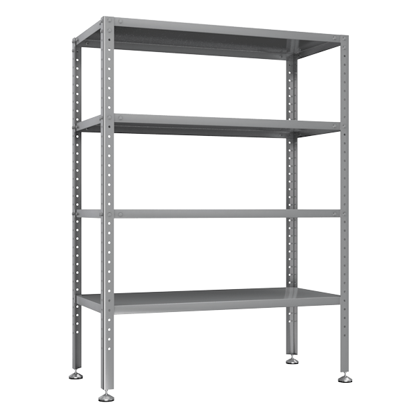 стеллаж кухонный из нержавейки 1600x1200x600 фото