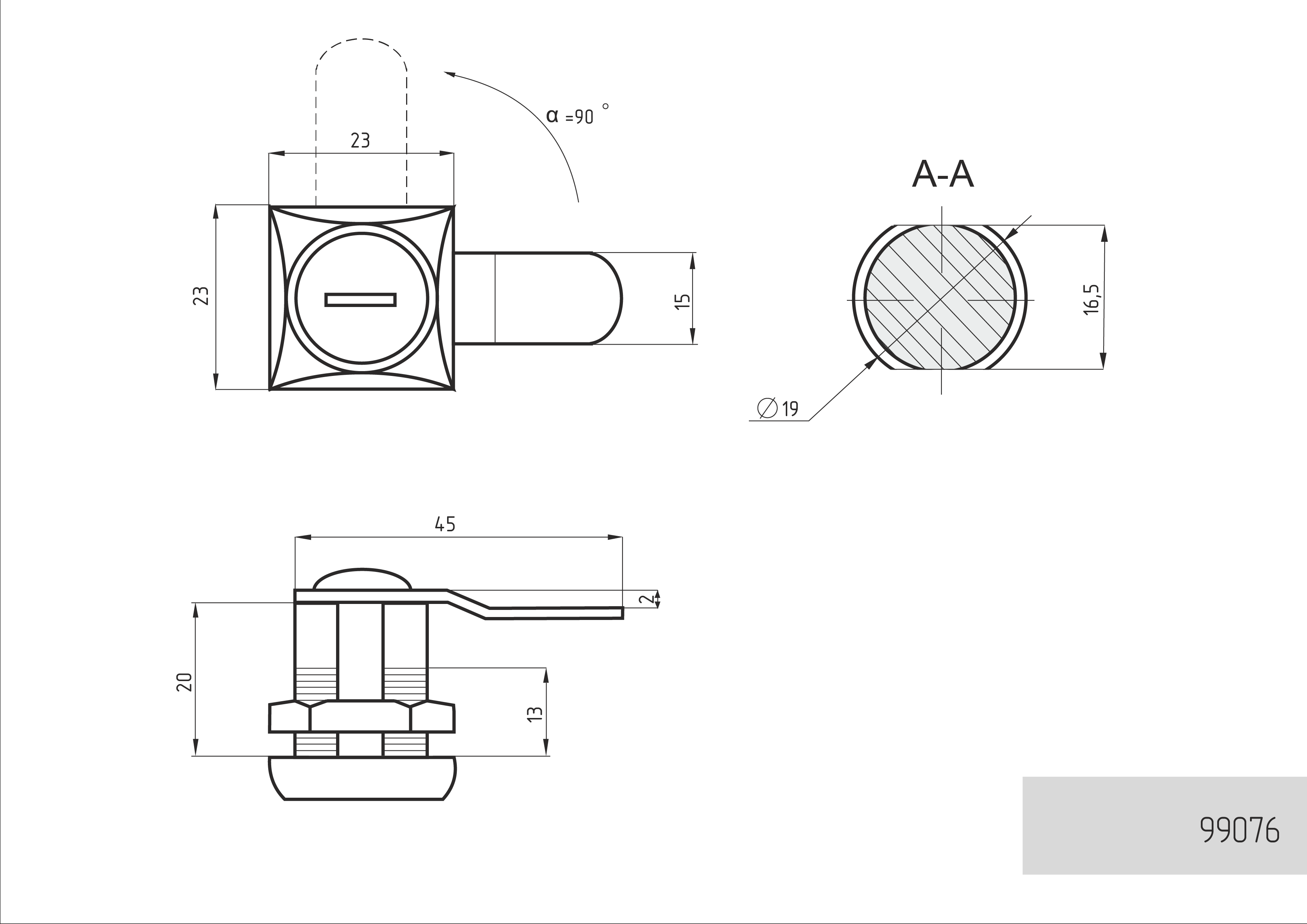 замок для мебели практик