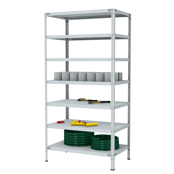 стеллаж хозяйственный 2500х1000х500 6 полок