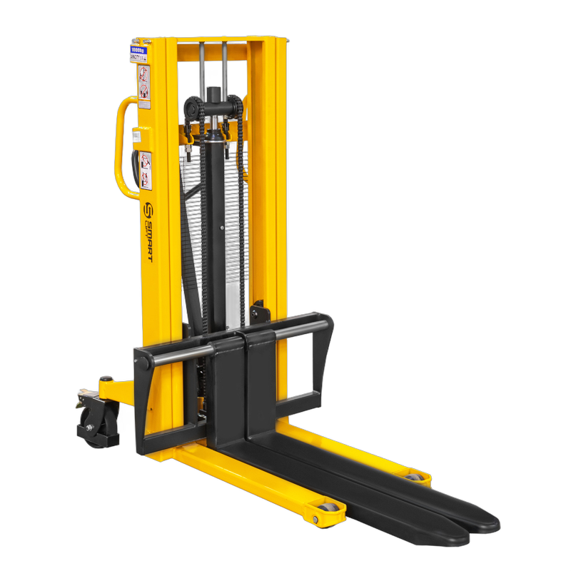 штабелер гидравлический sda 1020 (1000 кг; 2 м; вилы 300-850 мм) smartlift фото