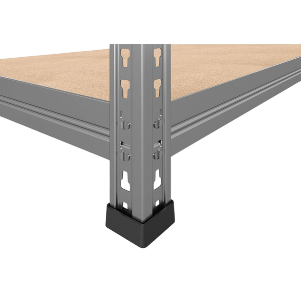стеллаж sbl 180kd/120x40/5 оцинкованный
