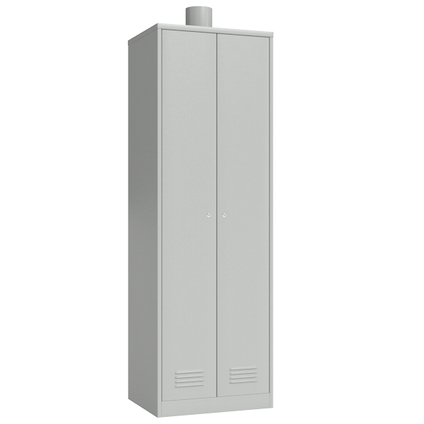 металлический шкаф с вентиляцией для раздевалки артикул 22743