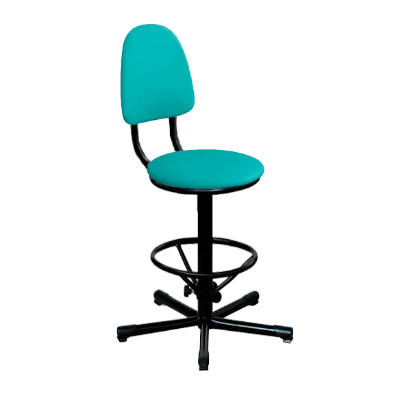 Промышленный стул зеленый КР03 каркас черный промышленный стул зеленый кр03 каркас черный фото