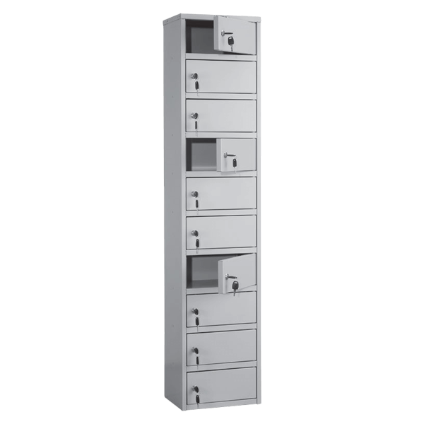 Индивидуальный шкаф кассира на 6 отделений