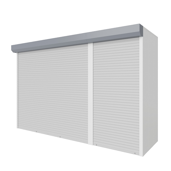 шкаф для паркинга 1700x4000x900 двухсекционный фото