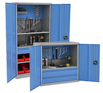 Какие инструменты можно хранить в шкафах для инструментов