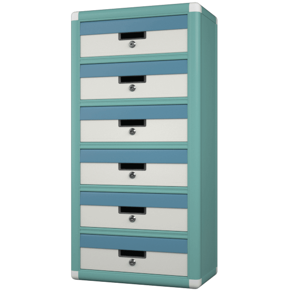 Почтовый ящик на 6 квартир серия Евро почтовый ящик на 6 квартир серия евро фото