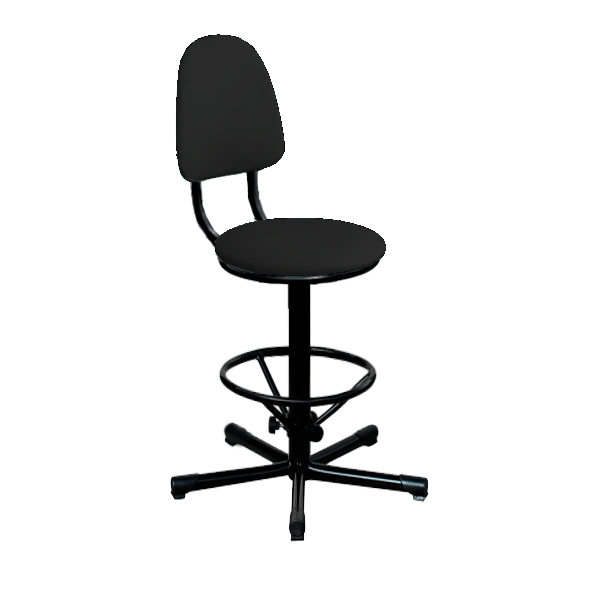 Промышленный стул черный КР03 каркас черный промышленный стул черный кр03 каркас черный фото