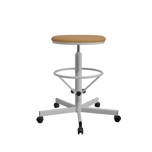 табурет с усиленной опорой для ног т03/к бежевый фото