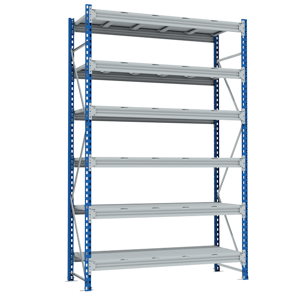 стеллаж sgr 2500x1500x800 6 полок