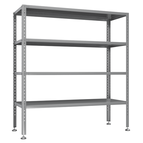 стеллаж кухонный из нержавейки  1600x1500x600 фото