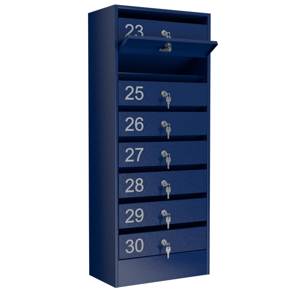 почтовый ящик 8-секционный серия эталон колор фото