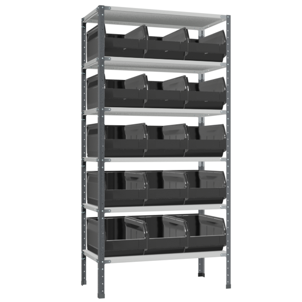 Антистатический стеллаж СТ-012 с ящиками 500x310x250 антистатический стеллаж ст-012 с ящиками 500x310x250 фото