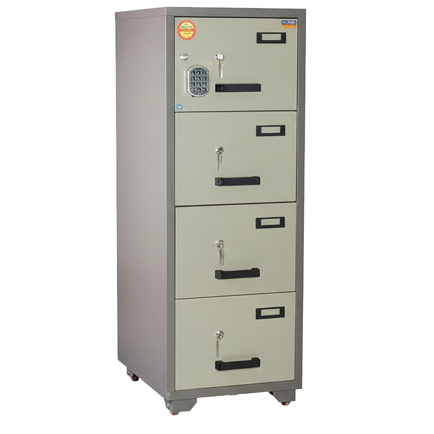 огнеупорная картотека на 4 ящика valberg fc 4e-kk