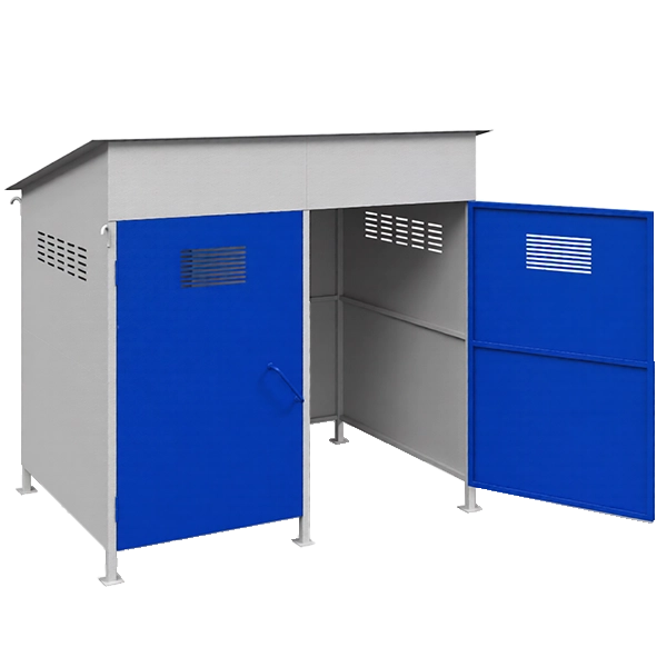 хранилище для 45  газовых баллонов сварное без настила