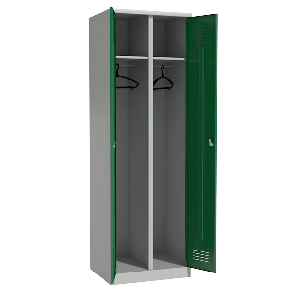офисный цветной шкаф для верхней одежды