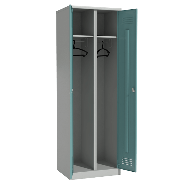 офисный цветной шкаф для верхней одежды