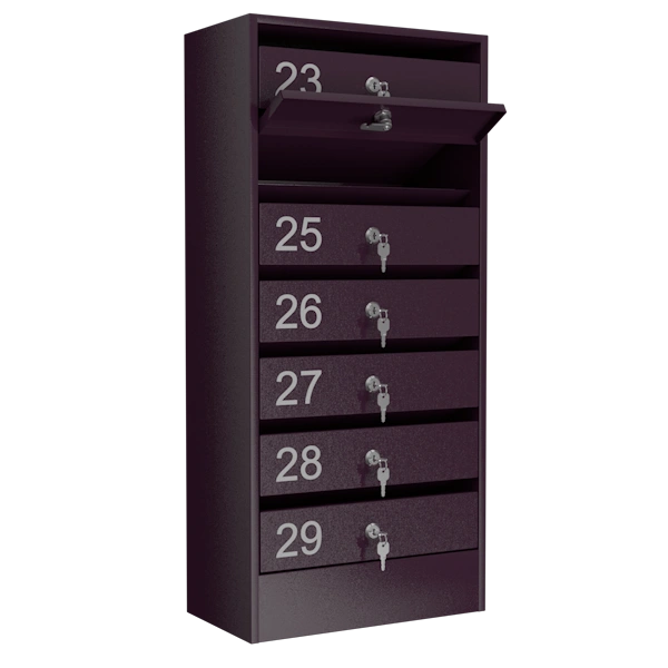 почтовый ящик 7-секционный серия эталон колор фото