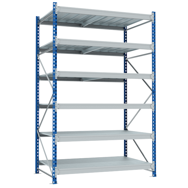 стеллаж sgr 2000x1800x1000 6 полок
