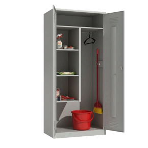 шкаф для хозяйственного инвентаря двухстворчатый