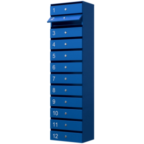 почтовый ящик 12-секционный серия ультра фото