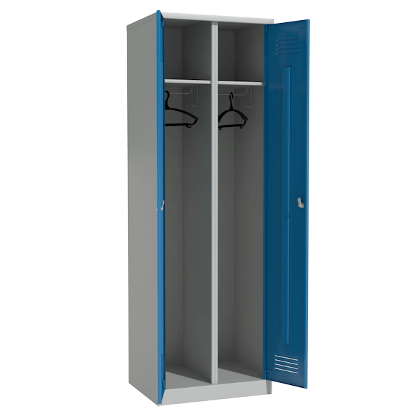 офисный цветной шкаф для верхней одежды