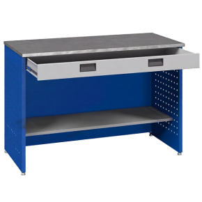слесарный стол-верстак с выдвижным ящиком св-12-02