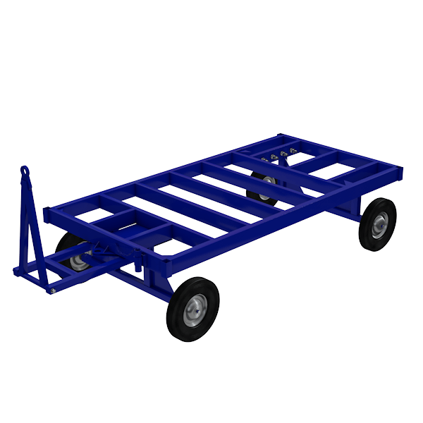 тележка большегрузная каркасная бт 2 к колеса литые 455 мм фото