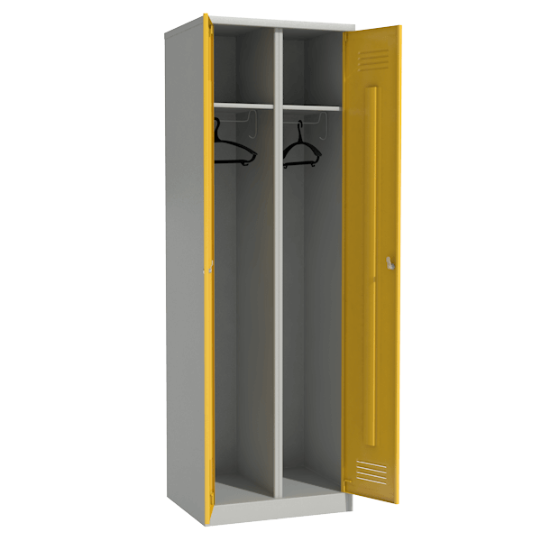 офисный цветной шкаф для верхней одежды