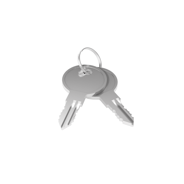 замок металлический для щитовых с одинаковыми ключами