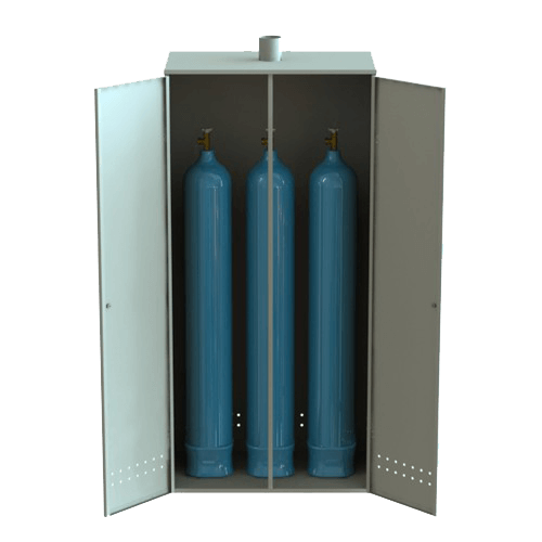шкаф для 8 кислородных баллонов емкостью до 5 л