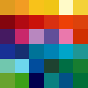 Каталог цветов ORACAL 641