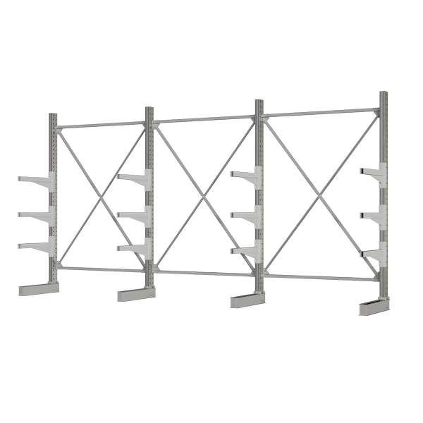 консольный стеллаж кср односторонний тройной фото