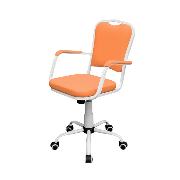 кресло для учреждений кр09(1) оранжевое фото