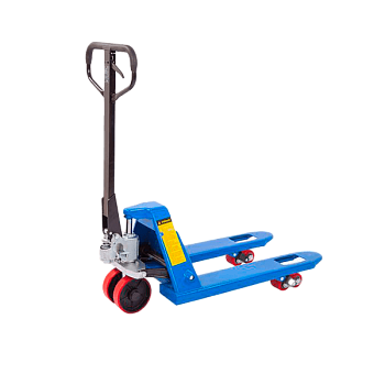 тележка гидравлическая 2500 кг 800 мм tor rhp(bf) (полиуретановые колеса) фото