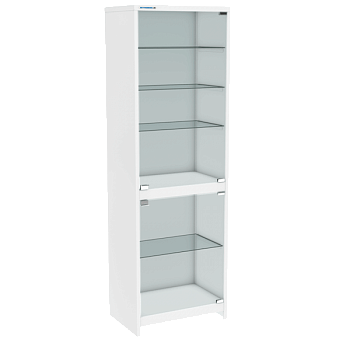 шкаф-витрина медицинский одностворчатый шсс-1 фото