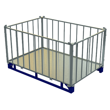 ограждение решетчатое оцинкованное опс 500 фото