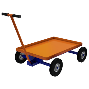 тележка с поворотной осью тпо 2 фото