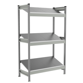 Стеллаж СТ-023 2000x1200x585 с наклонными полками стеллаж ст-023 2000x1200x585 с наклонными полками фото