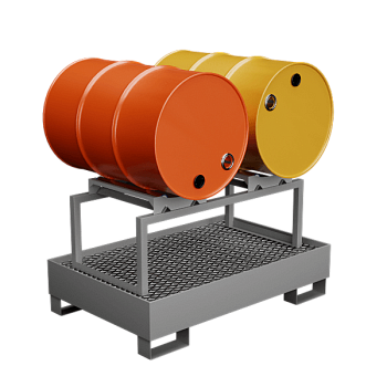 подставка для 2 бочек на поддоне пвл с поворотным блоком фото