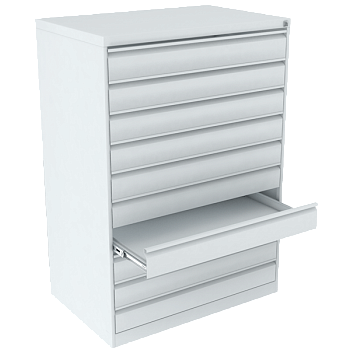 шкаф картотечный шк-10 формат а1 с мастер-системой фото