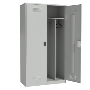 шкаф металлический для верхней одежды с электронным замком фото