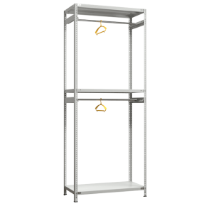 стеллаж sfc 2500х1000х500 3 полки 2 штанги фото