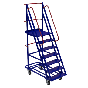 мобильная лестница лс 6 фото