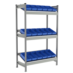 Стеллаж СТ-023 с наклонными полками 2000x1200x585 стеллаж ст-023 с наклонными полками 2000x1200x585 фото