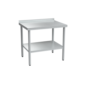 стол с бортом из нержавеющей стали 870x950x700 фото