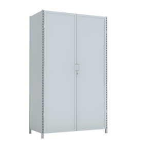 Стеллаж 2500x1500x750 стенки сплошные, двери сплошные, 5 ярусов стеллаж 2500x1500x750 стенки сплошные, двери сплошные, 5 ярусов фото