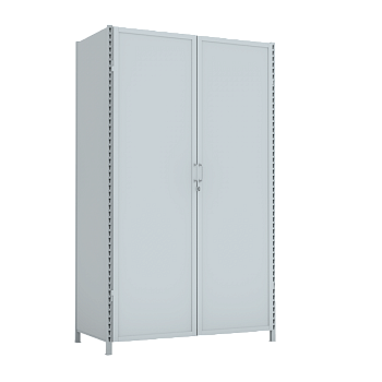 Стеллаж 2500x1500x750 стенки сплошные, двери сплошные, 5 ярусов стеллаж 2500x1500x750 стенки сплошные, двери сплошные, 5 ярусов фото