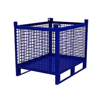 контейнер металлический сетчатый кс-02 фото